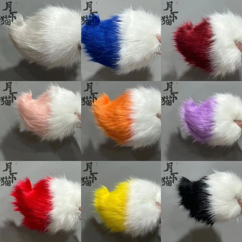 Fursuit long haired dog fox - haired, dog,