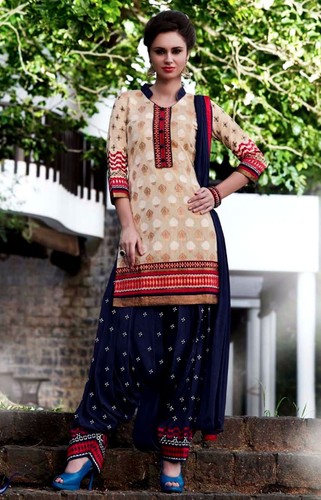 Beige banarasi silk emb - w,