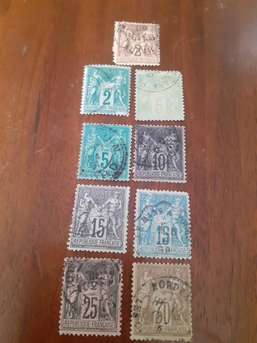 Vintage french france stamps - vintage, french/