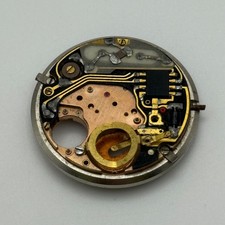 Omega 1342 Watch Movement Quartz Vintage Partial Swiss Parts Repair 28.7mm