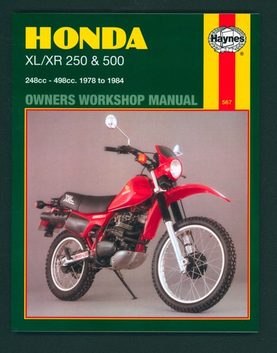Honda 250 500 haynes - 500,