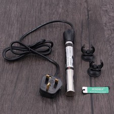 Silver Aquarium Submersible Fish Tank Adjustable Water Heater 220v 50-500w