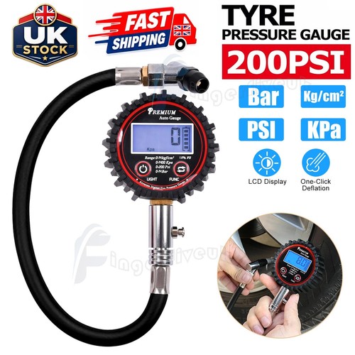 200psi digital lcd - digital, tyre