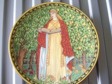 Vintage Royal Worcester WILLIAM MORRIS Ltd Edition Plate Orchard Winter