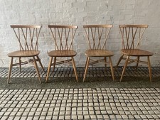Midcentury Set Of 4 Ercol