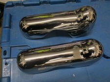 Sunbeam Alpine rechromed over-riders pair