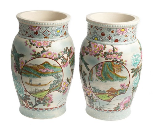 Large pair antique meiji - large,