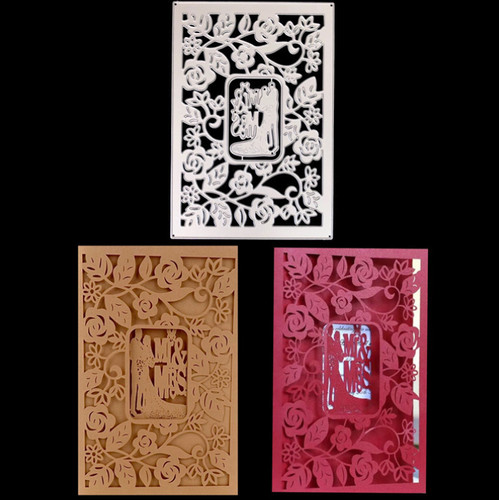 Wedding couple metal - metal, cutting