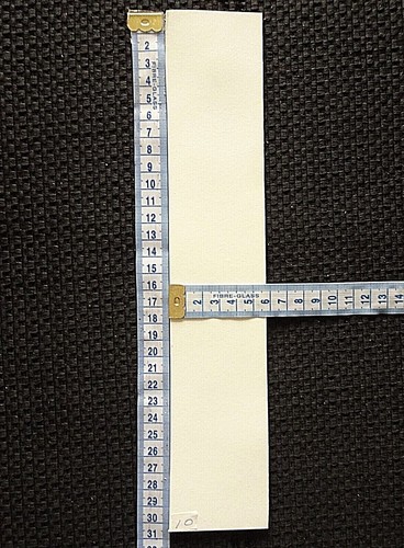 White leather offcuts 8mm - leather,