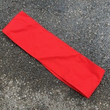 ROYAL MARINES SURPLUS SCARLET OFFICERS ADJUSTABLE CUMMERBUND UNIFORM MESS DRESS