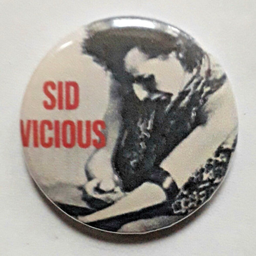 25mm badge sid vicious of - vicious,