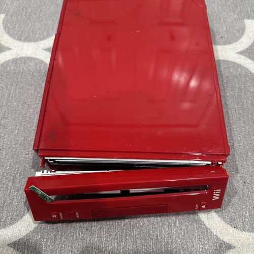 Nintendo wii rvl 001 red - wii, rvl-001
