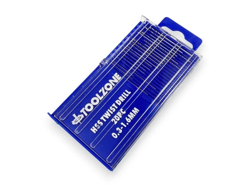 20pc micro drill bits hss - bits,