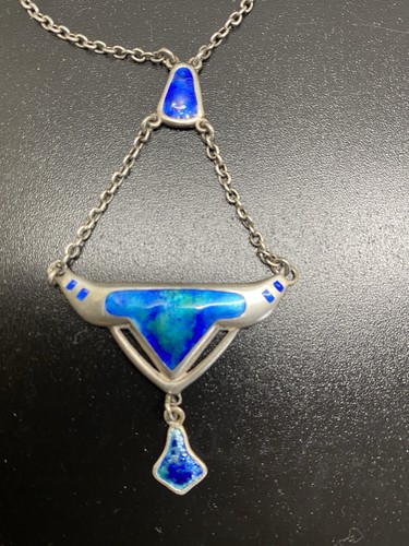 Antique silver and enamel - antique,
