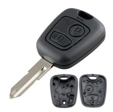 2 Button Remote Fob Shell Key
