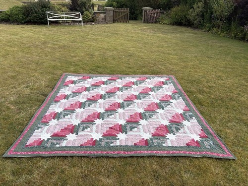 Vtg super king hand - vtg, quilted