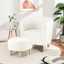 Sherpa Accent Chair Teddy