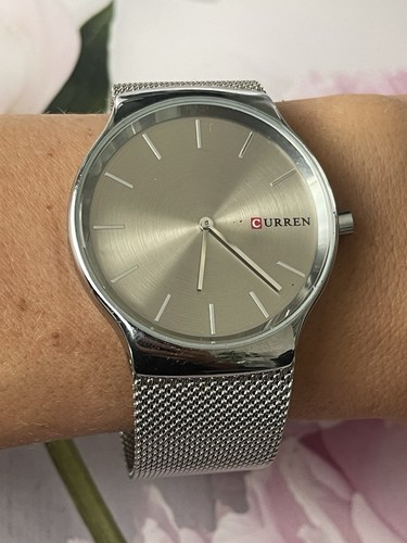 Curren men silver tone m8256 - silver,