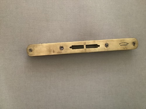 Antique wood and brass spirit - wood,