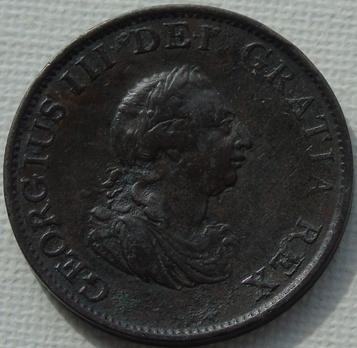 1799 king george iii - king, copper