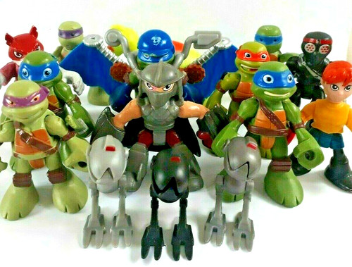 Tmnt half shell heroes - shell, figures