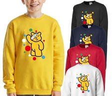 Pudsey Sweatshirt Children in Need bear Charity spotty dotty Jumper UK 2025 Tops