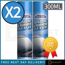 2 x GLASS WINDOW SPRAY 300ML