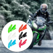 Plastic Motorcycle Helmet Ears Horns Punk Motorbike Strong Adhesive Decor