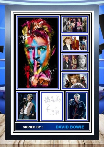 David bowie signed - david,