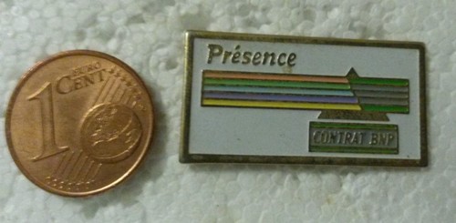 Pin badge bank bnp - badge,