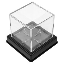 Clear acrylic football - clear,