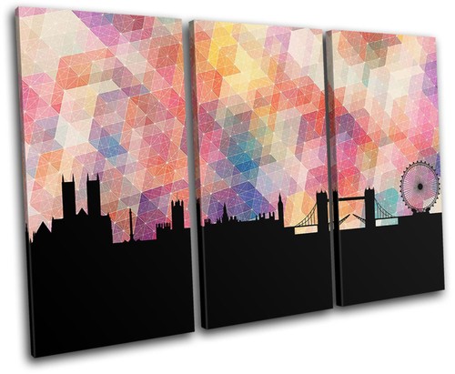 London skyline geometric - london,
