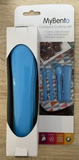 MyBento Reusable Travel Cutlery Set Case inc Fork Knife Spoon BBQ Picnic Camping