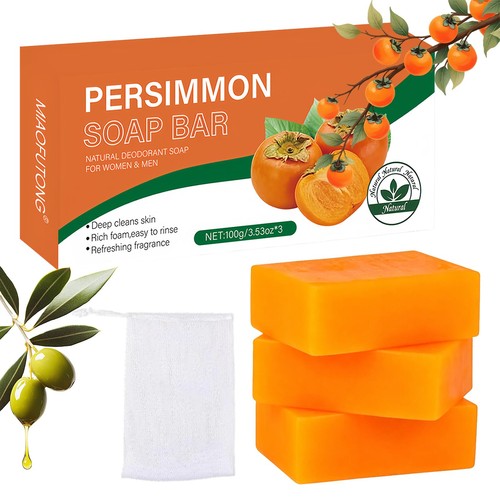 Pcs persimmon soap bar - soap,