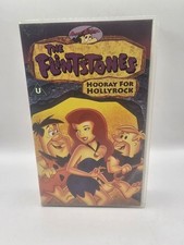 The Flintstones Hooray For Hollyrock VHS - PAL UK Video VGC  1994