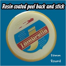 Lambretta I resin badges
