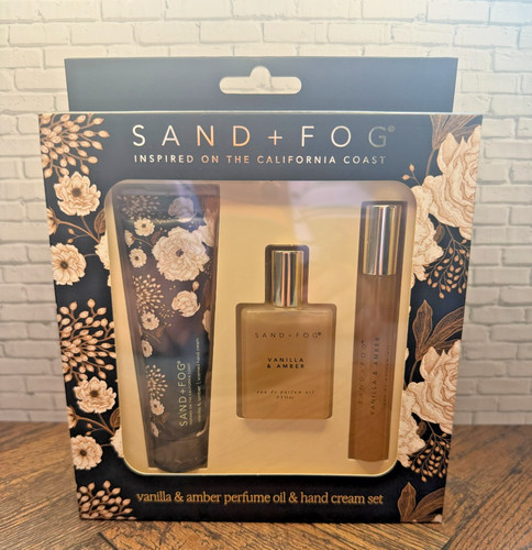 Sand fog hand cream and - sand,