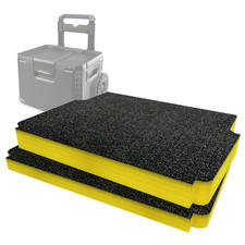 Shadow Foam Toughbuilt StackTech Rolling Tool Box Foam Inserts Cut and Peel Foam