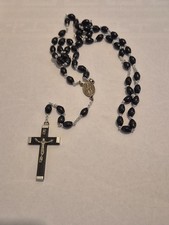 Our Lady of Walsingham Cross Rosary Beads Italy