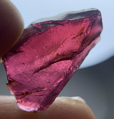 Carats red rhodolite garnet - 15,