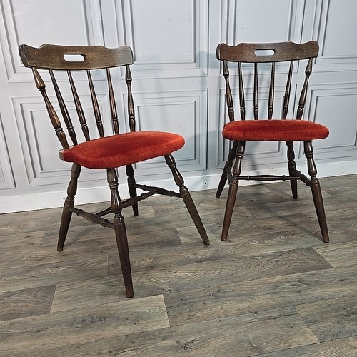 Vintage pair pub chairs - chairs, 2