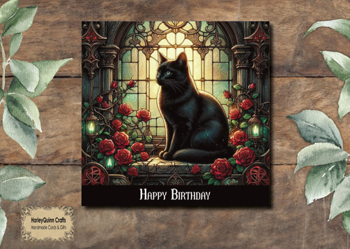 Cat 096 birthday - birthday, card