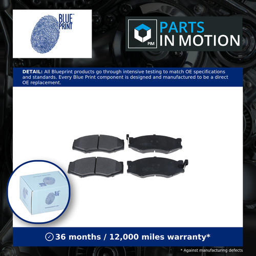 Brake pads set fits - pads,