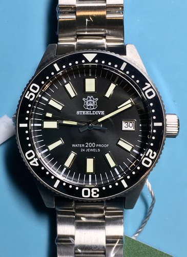 Steeldive 41mm 62mas diver - steeldive,