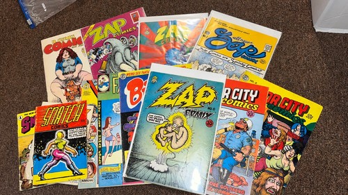 Huge robert crumb comic lot - huge,