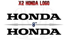 2x Honda Logo 8" Vinyl Decal
