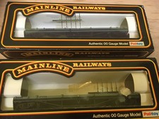 Lot..986F...OO GAUGE MAINLINE BOGIE BOLSTER C WAGONS..X...2.................#10#
