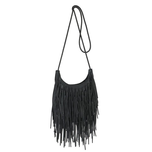 Fecialy vintage fringe hobo - fecialy,