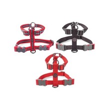 Adjustable Dog Harness Soft Nylon Dogs Leash Pet Walk Various Designs XS S M L 