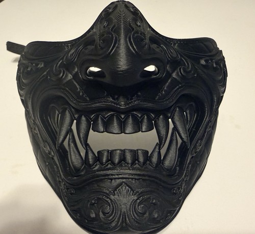 Japanese oni demon samurai - oni,
